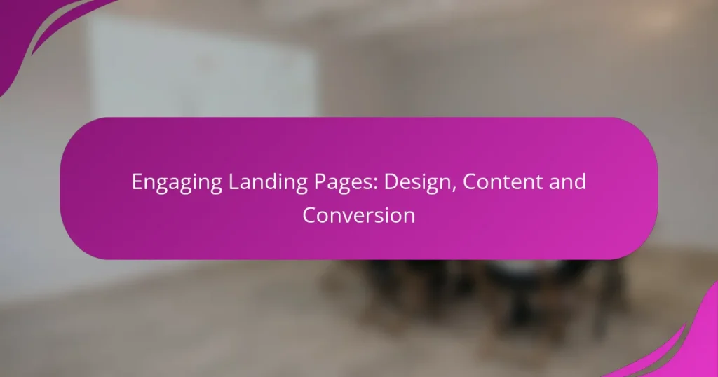 Etkileyici Açılış Sayfaları: Tasarım, İçerik ve Dönüşüm