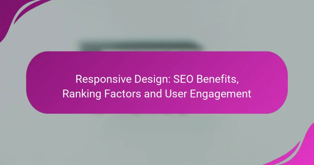 Responsive Tasarım: SEO Avantajları, Sıralama Faktörleri ve Kullanıcı Etkileşimi