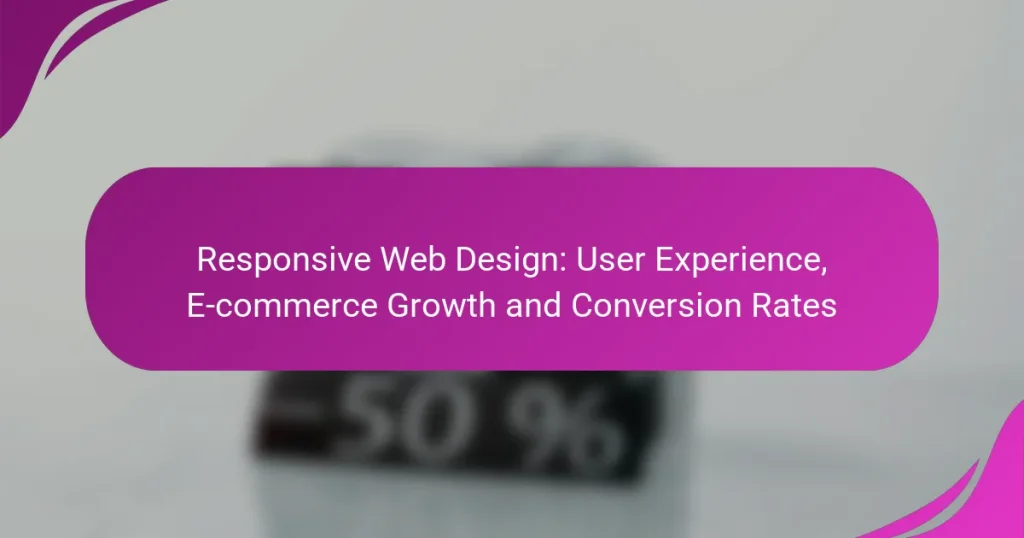 Responsive Web Tasarımı: Kullanıcı Deneyimi, E-ticaret Büyümesi ve Dönüşüm Oranları